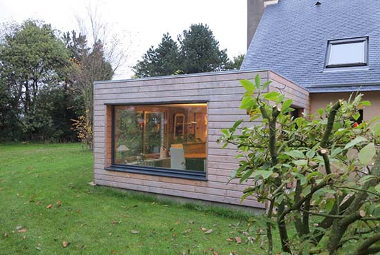 Extension en bois